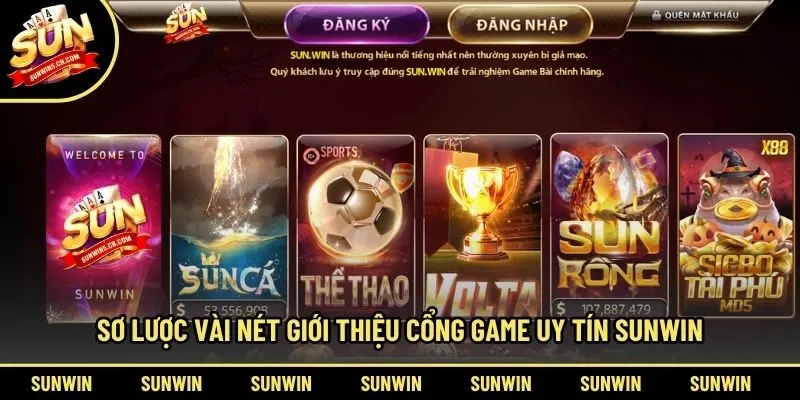 Sơ lược vài nét giới thiệu cổng game uy tín Sunwin